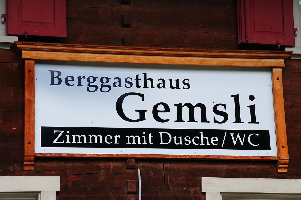 Berggasthaus Gemsli St. Antönien Exterior foto